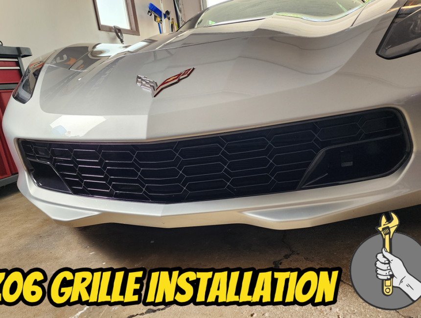 Z06 grille added along with Aero plate